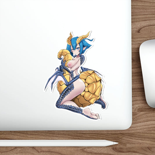 Sexy Skadi Dragenfelt Mosnter Girl Doctor Ecchi Vinyl Decal Waterproof Sticker - Ecchi Vinyl Decal