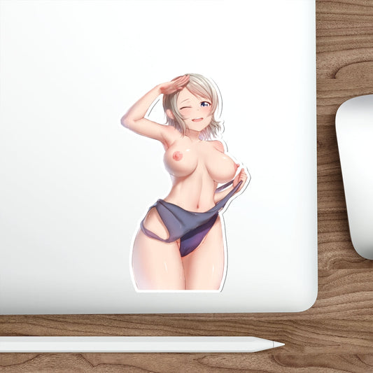 Topless You Watanabe Love Live Sunshine Waterproof Sticker - Ecchi Vinyl Decal