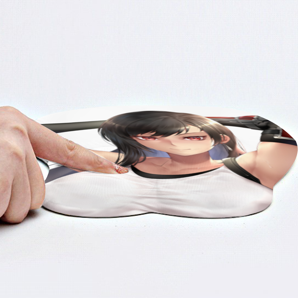 3D Silicone Mousepad | Oppai Mouse Pad | Silicone chest  mousepad