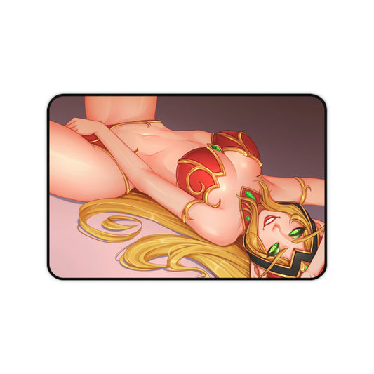 Warcraft Sexy Valeera Sanguinar Mousepad - Non Slip Gaming MMORPG Desk Mat