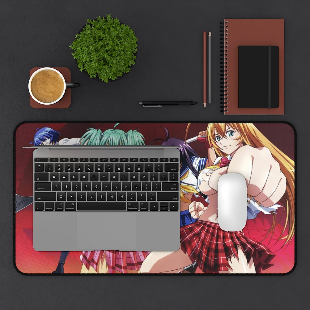 Ikkitousen Sexy Mousepad - Fighting Anime Waifus Desk Mat - Ecchi Playmat