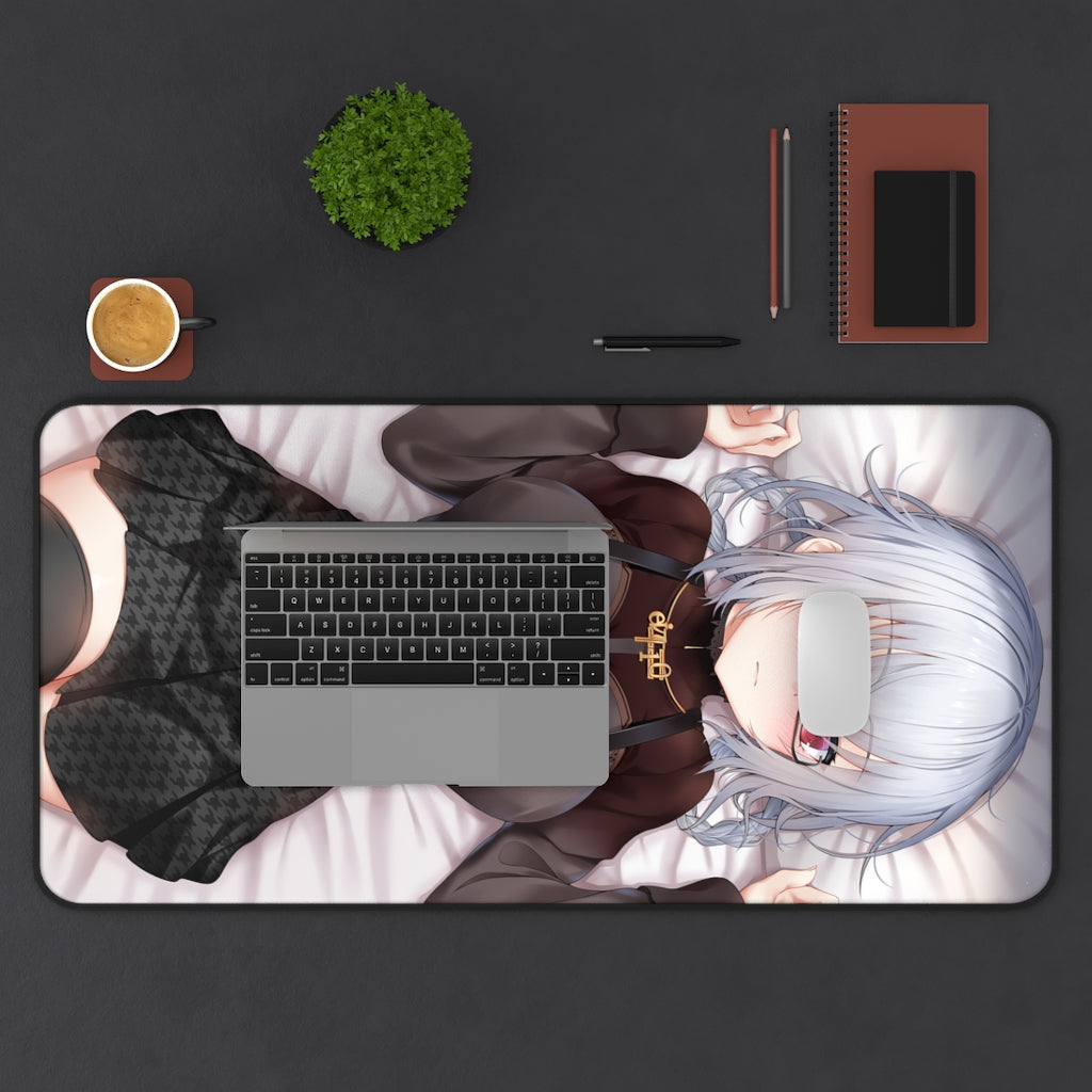 Nijisanji Sexy Mousepad - Hakase Fuyuki Vtuber Desk Mat - Ecchi Playmat