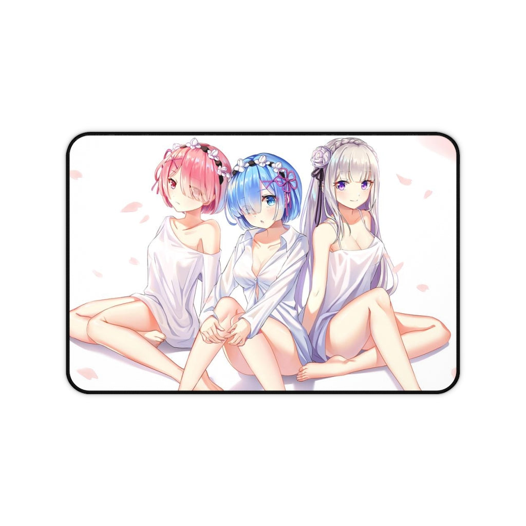 Re Zero Sexy Mousepad - Sexy Waifus Desk Mat - Ecchi Playmat