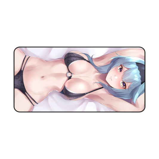 Genshin Impact Sexy Eula Lingerie Desk Mat - Non Slip Mousepad