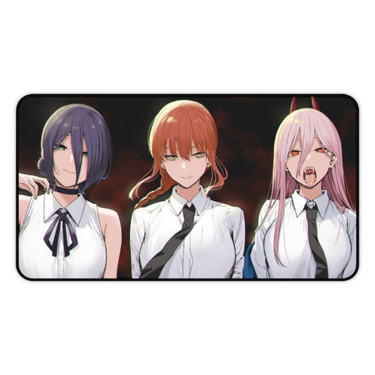 Chainsaw Man Mousepad - Female Cast Large Desk Mat