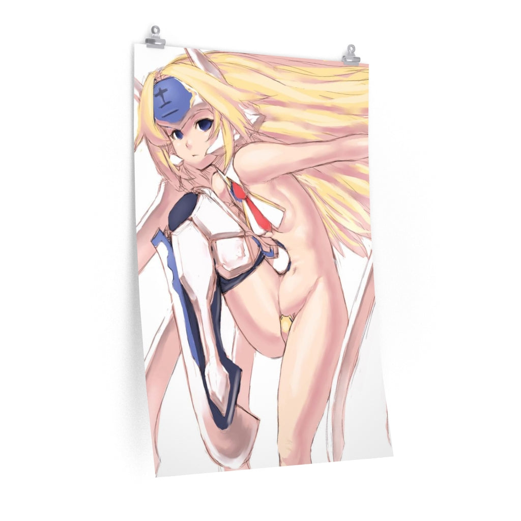 Mu 12 Blazblue Poster - Lewd Premium Matte Vertical Poster - Adult Wall Art