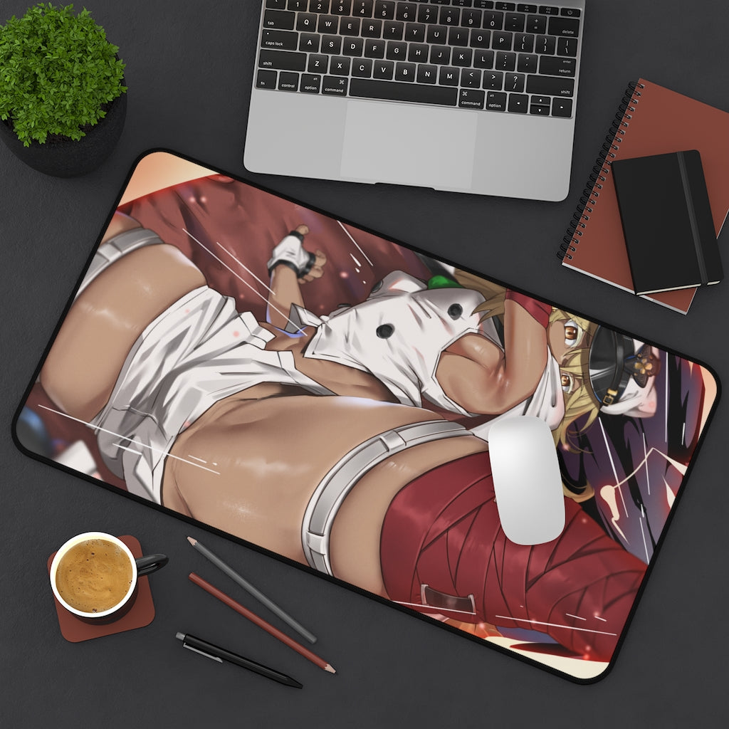 Guilty Gear Sexy Mousepad - Ramlethal Valentine Gaming Desk Mat - Ecchi Playmat