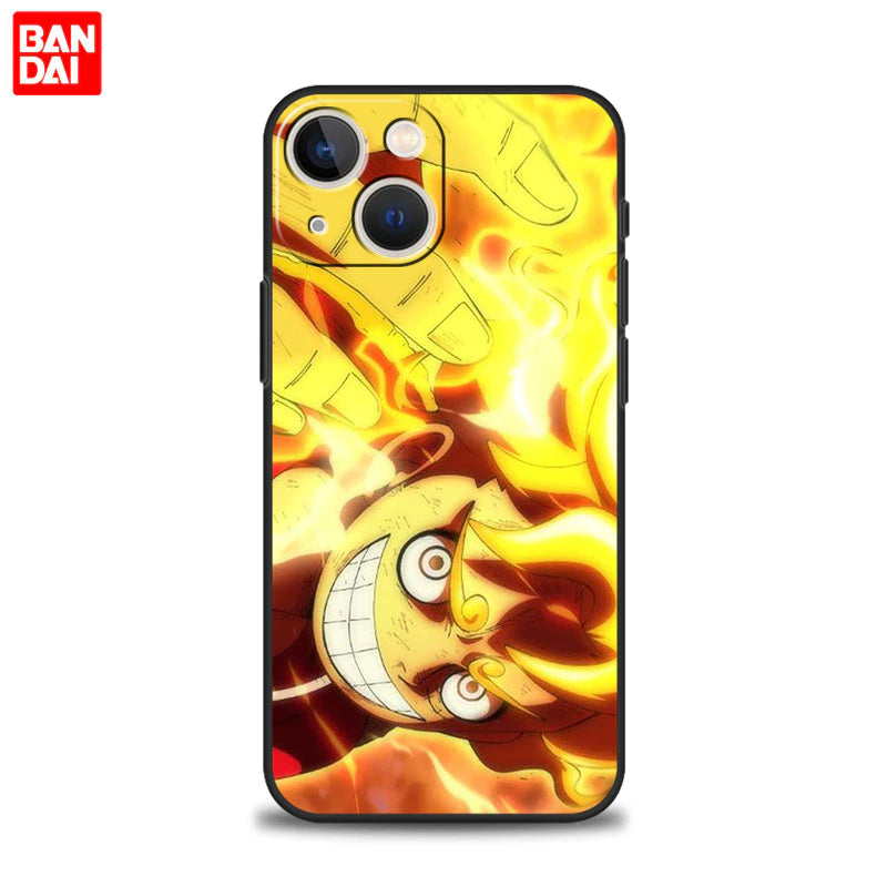 One Piece iPhone case | Gear 5 Luffy Phone case | Joy boy Phone case | Anime iPhone case Luffy and the Straw hats