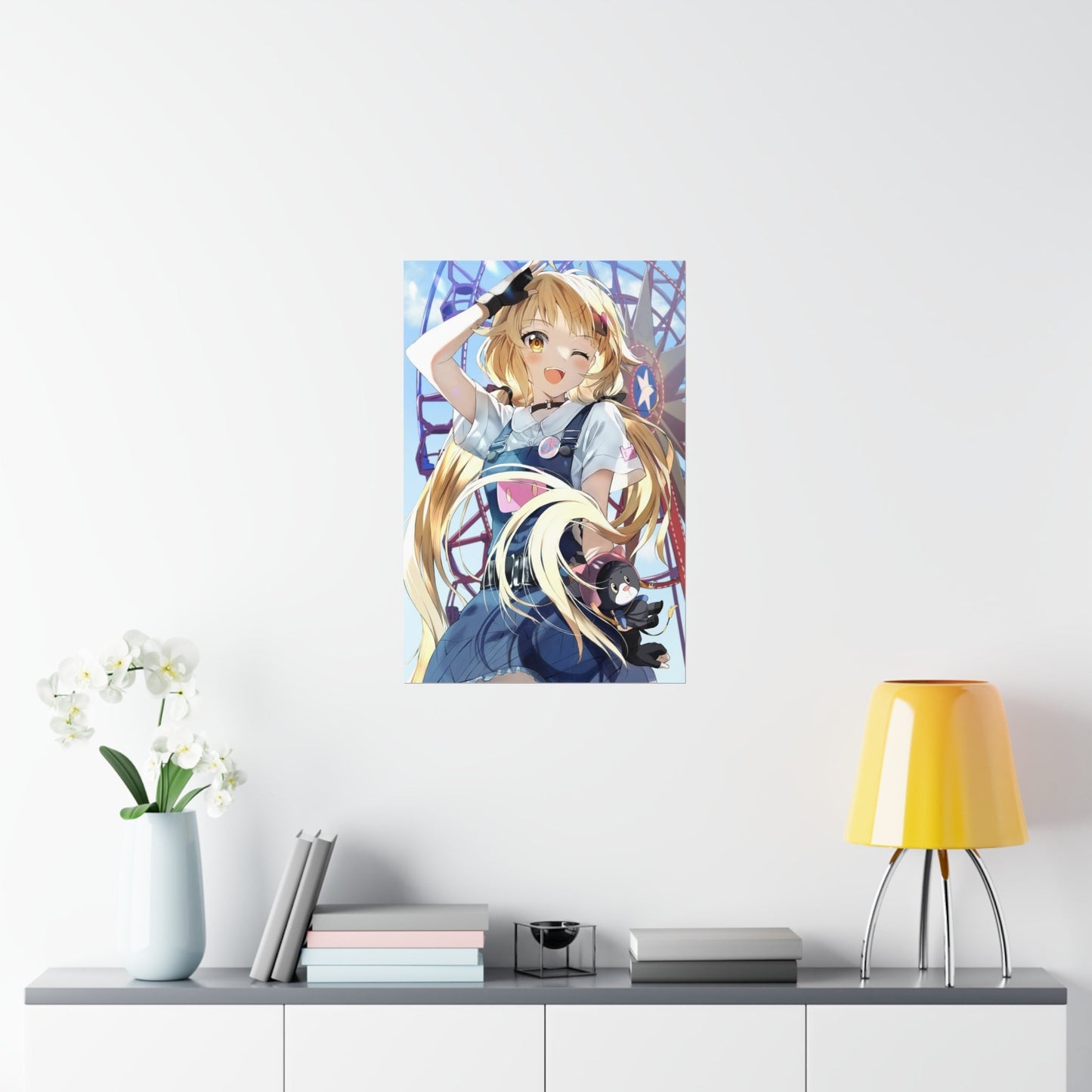 Shirli Tower Of Fantasy Poster - Gaming Decor Wall Art - Premium Matte Vertical Poster