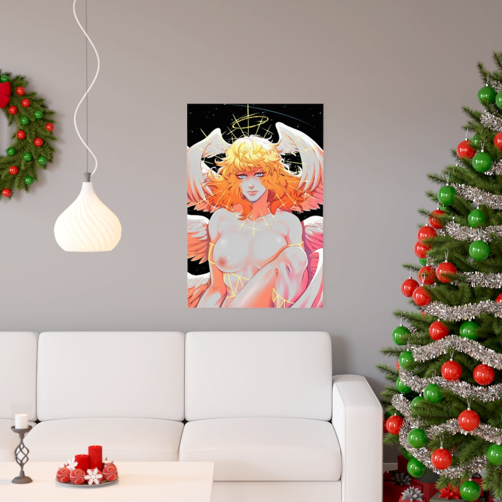 Asuka Ryo Satan Devilman Poster - Lewd Premium Matte Vertical Poster - Adult Wall Art