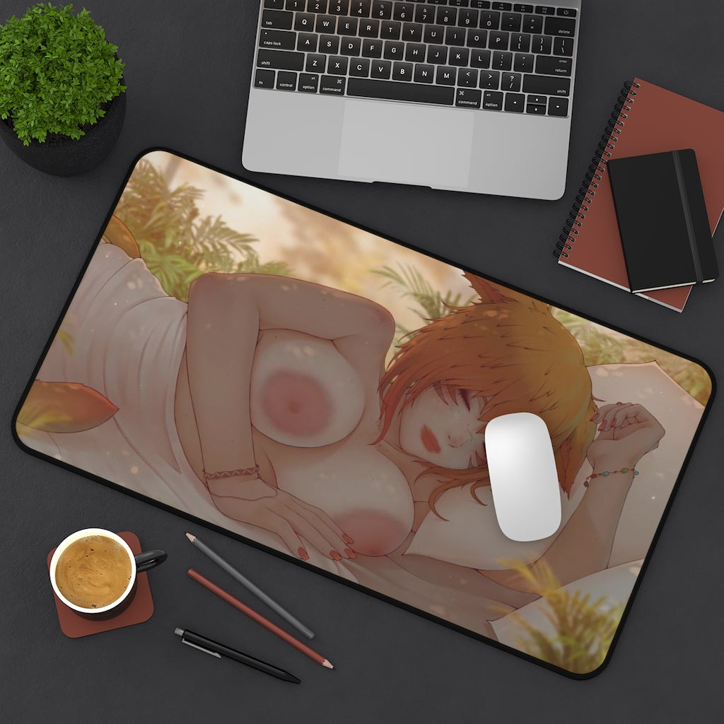 Avatar Final Fantasy 14 Nude Nipples Desk Mat - Non Slip Mousepad