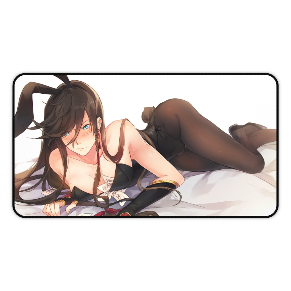 Touken Ranbu Izumi no Kami Kanesada GenderSwap Bunny Girl Desk Mat - Non Slip Mousepad