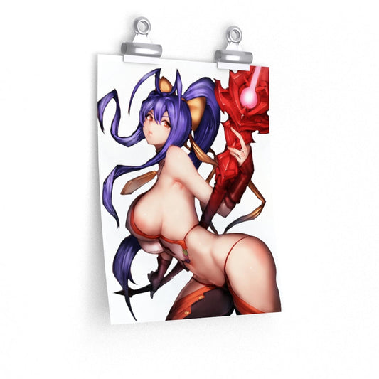 Mai Natsume Blazblue Poster - Lewd Premium Matte Vertical Poster - Adult Wall Art