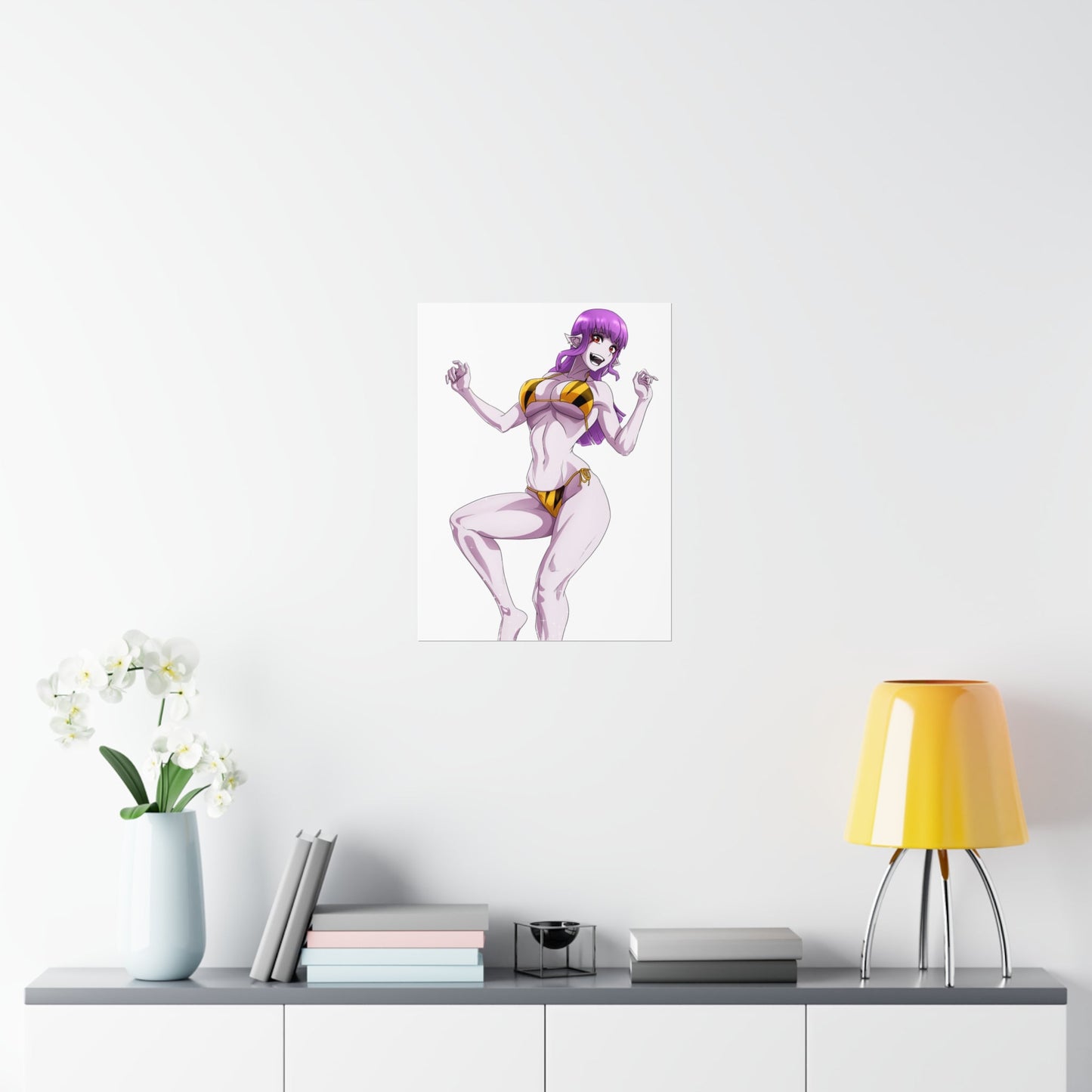 Solo Leveling Poster - Premium Matte Vertical Poster - Esil Radiru Bikini Waifu Ecchi Anime Wall Art Decor