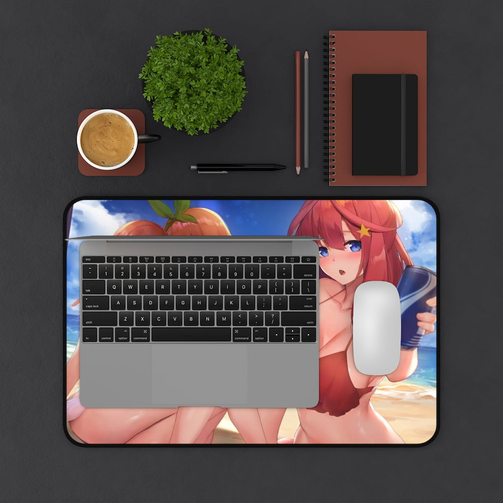 The Quintessential Quintuplets Mousepad - Ecchi Bikini Large Desk Mat - Kawaii Playmat