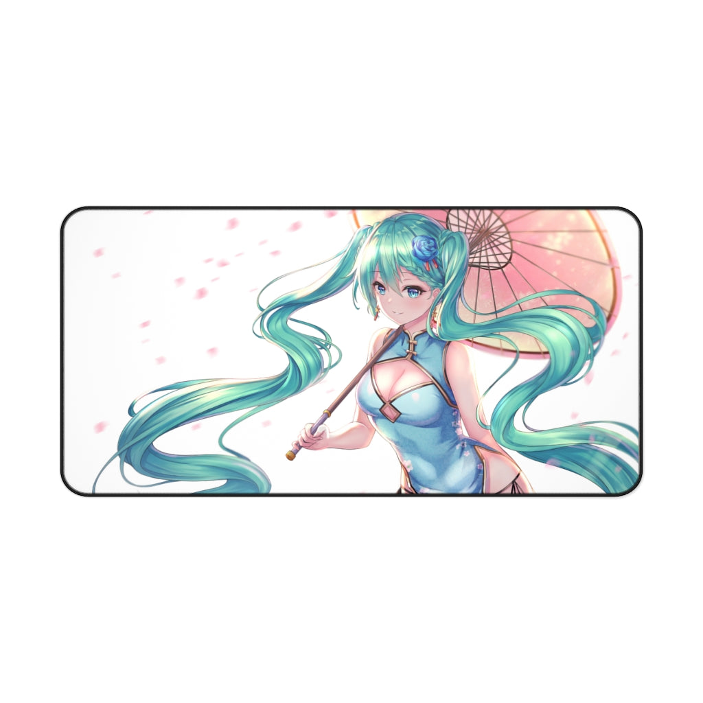 Hatsune Miku Vocaloid Sexy Qipao Chinese Dress Gaming Desk Mat - Anime Mousepad - Sexy Girl Playmat