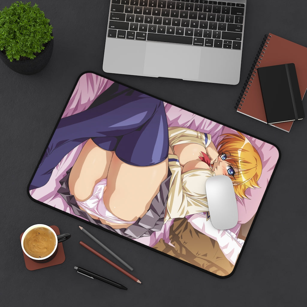 Taimanin Sexy Sakura Igawa Mahou Kaiju Desk Mat - Non Slip Mousepad