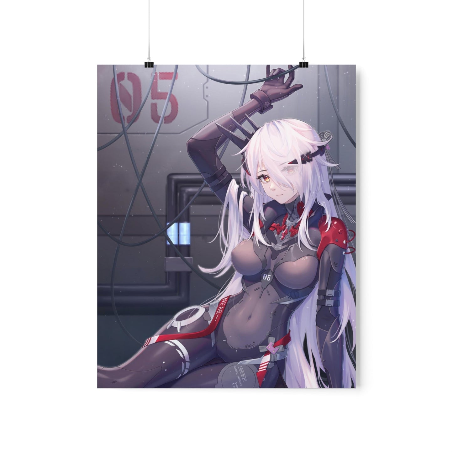 Nemesis Tower Of Fantasy Waifu Poster - Gaming Decor Wall Art - Premium Matte Vertical Poster