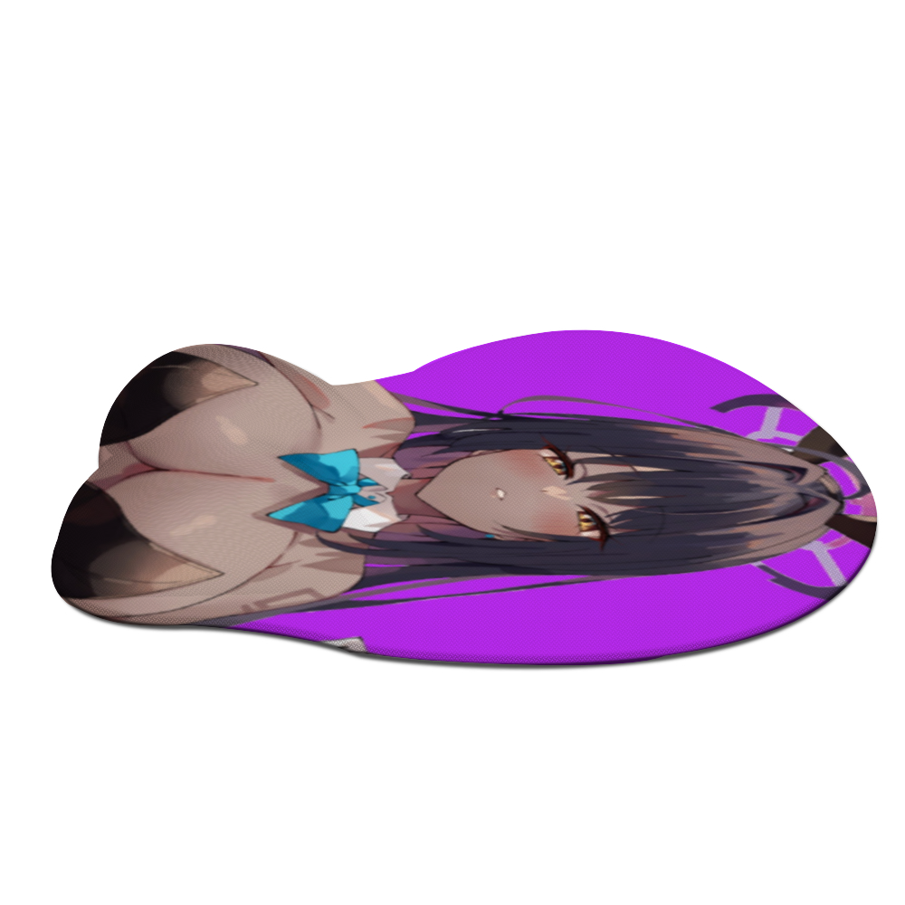 Anime 3D Boobs mousepad with Wrist Rest | Sexy Oppai Mouse pad for PC | Oppai mousepad with wrist support