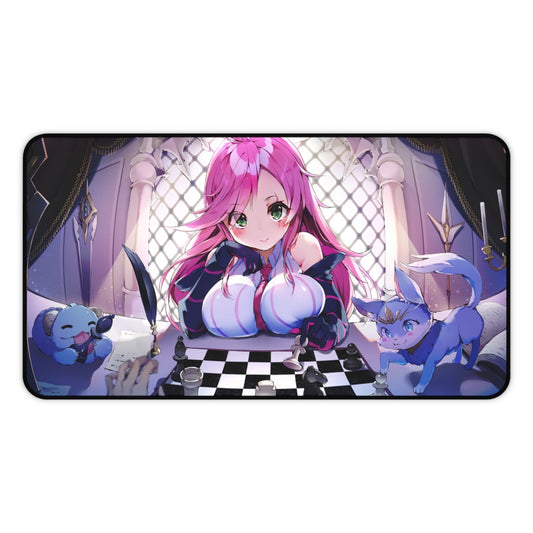 League of Legends Sexy Mousepad - Katarina Du Couteau Boobs Desk Mat - LoL Gaming Playmat