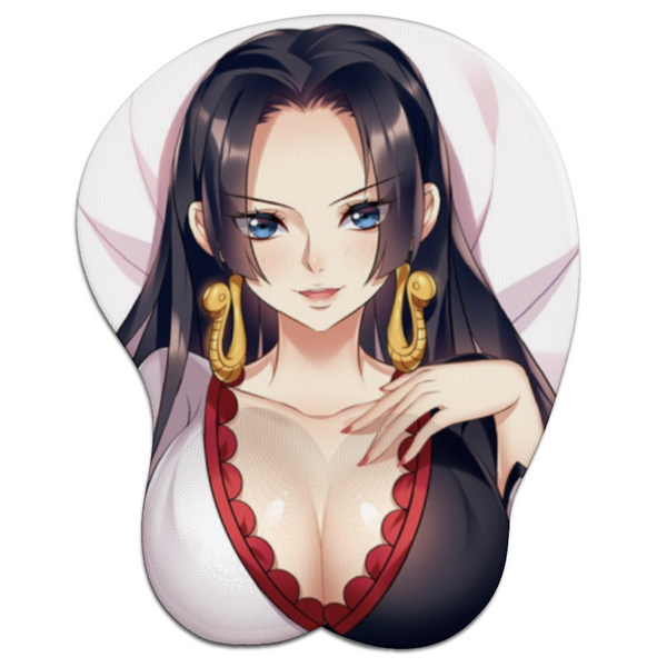 3D Boobs Mousepad - One Piece Boa Hancock Oppai Tits Mouse Pad