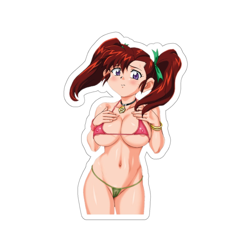 Bikini Oogami Marina Bakusou Kyoudai Let's & Go Hentai Waterproof Sticker - Ecchi Vinyl Decal