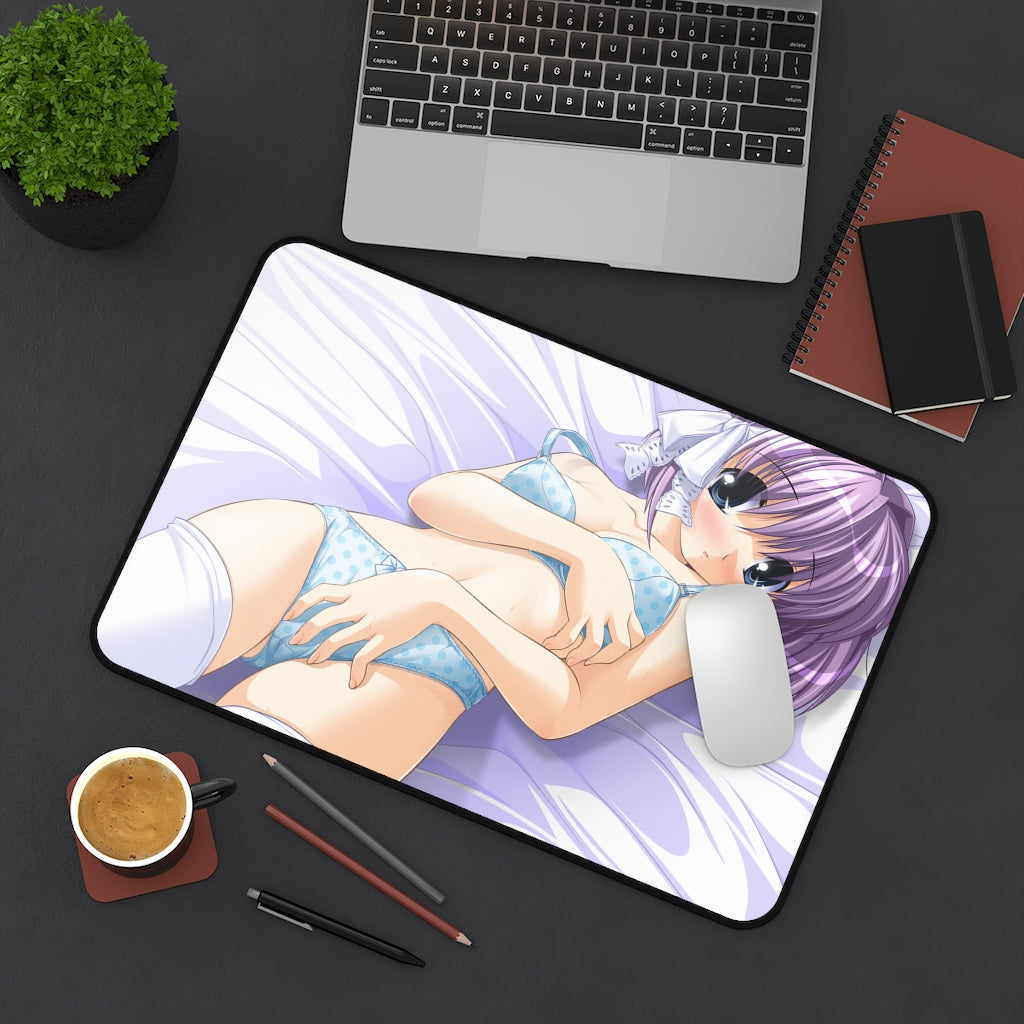 Clannad Sexy Mousepad - Lingerie Fujibayashi Ryou Anime Desk Mat - Ecchi Playmat