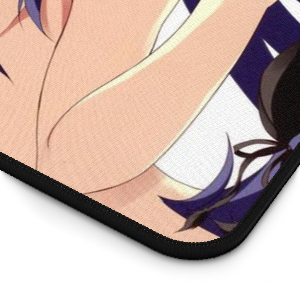 Granblue Fantasy Sexy Mousepad - Nude Societte And Yuel Anime Desk Mat - Ecchi Playmat