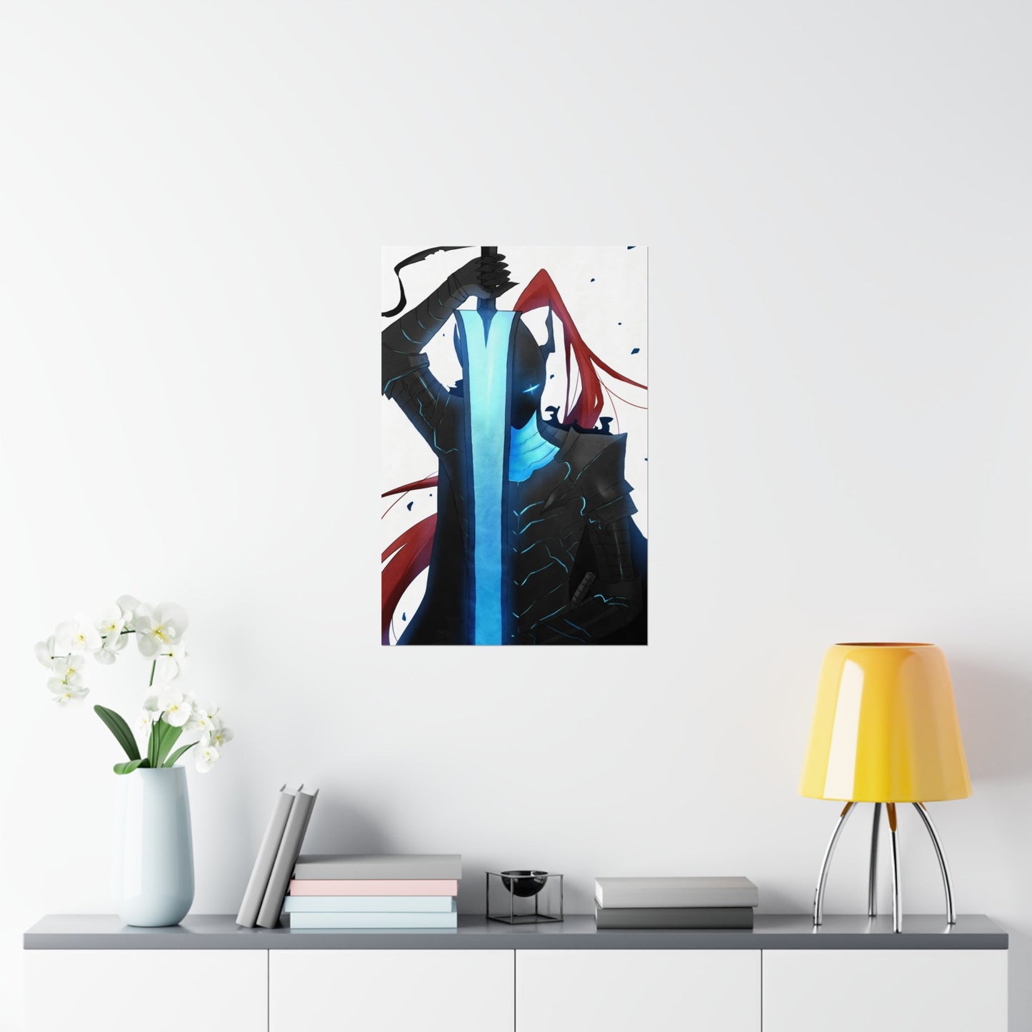 Solo Leveling Poster - Premium Matte Vertical Poster - Igris Anime Wall Art Decor