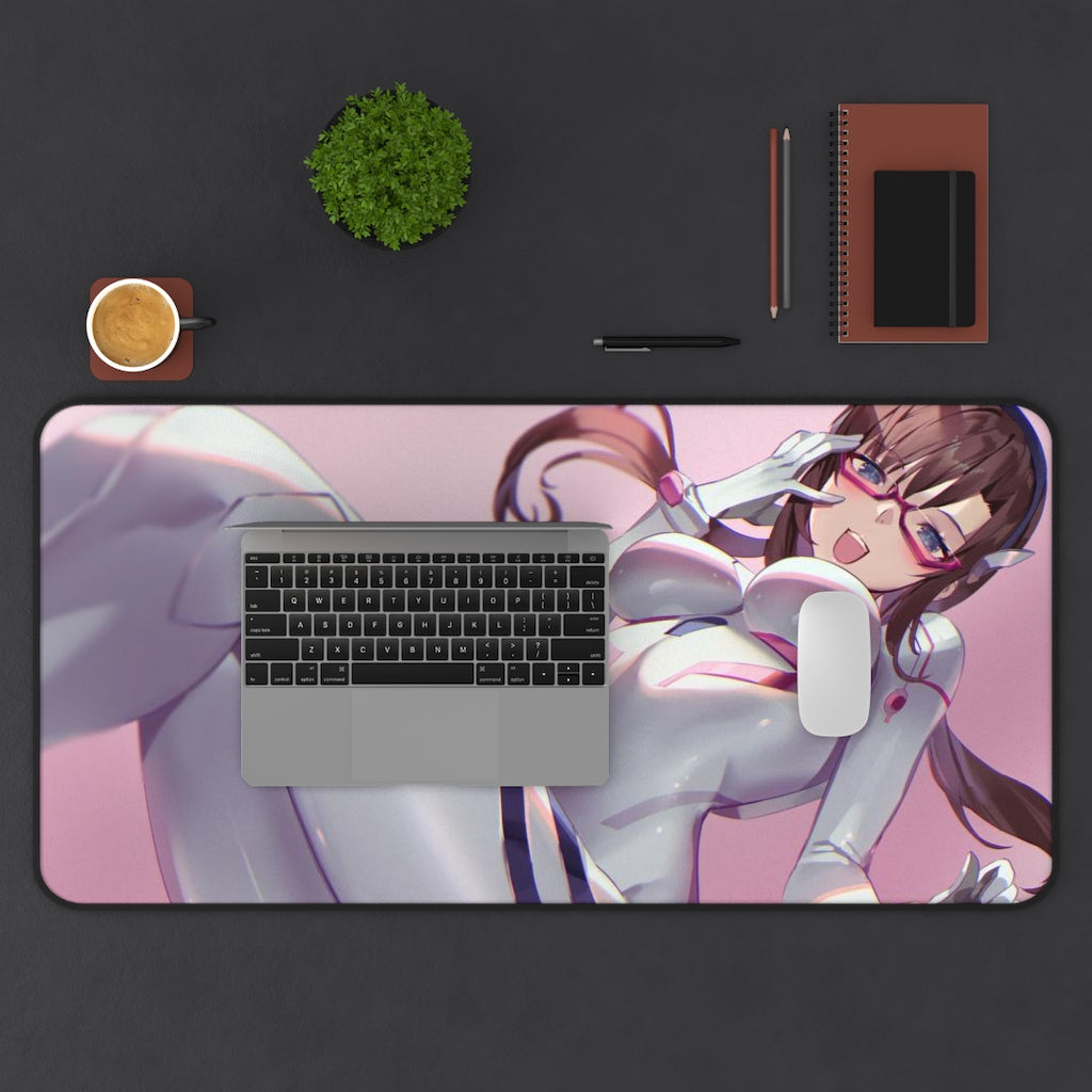 Evangelion Bodysuit Makinami Desk Mat - Non Slip Mousepad