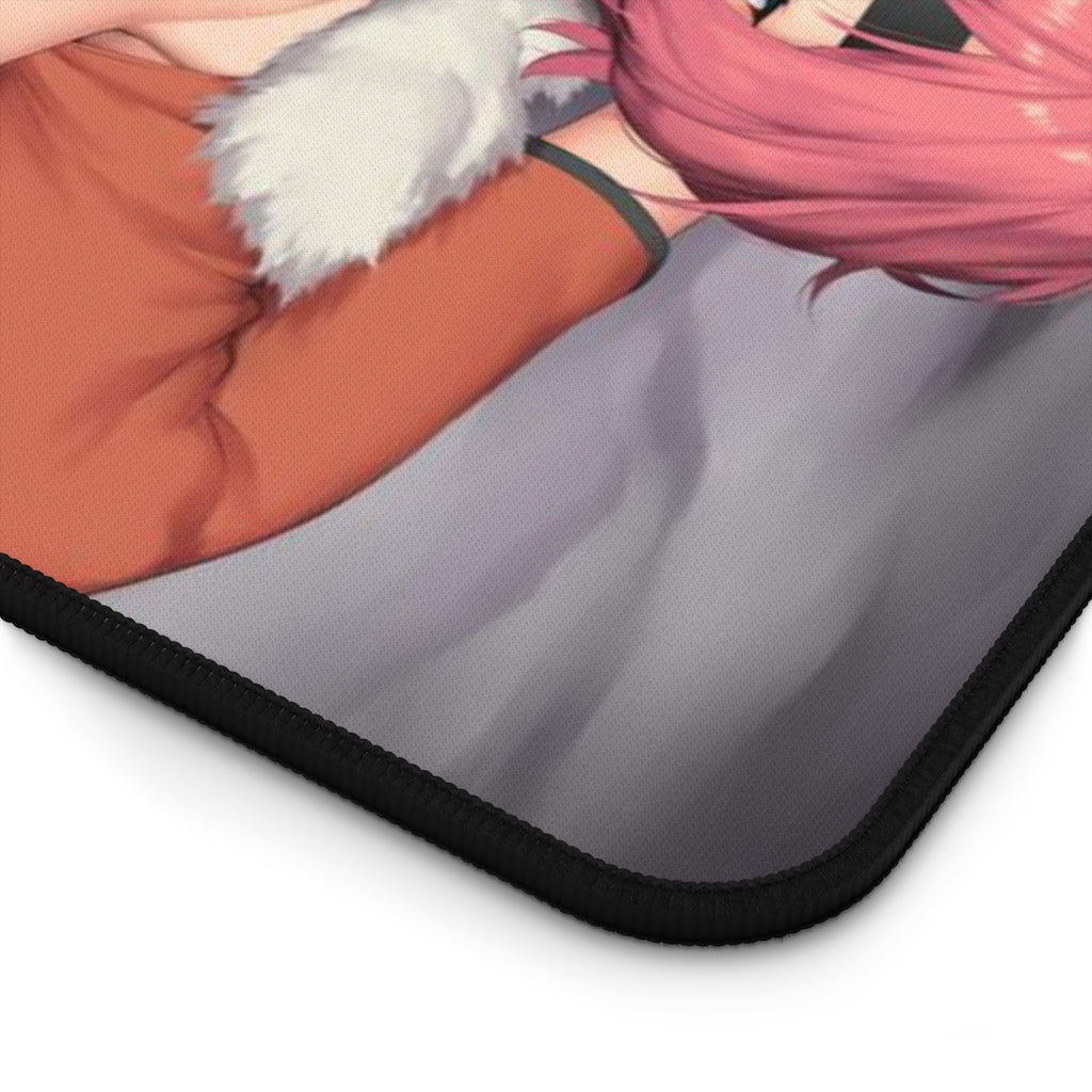 Nude Tits Maia Kuroinu Kedakaki Seijo Wa Hakudaku Ni Somaru Desk Mat - Non Slip Mousepad