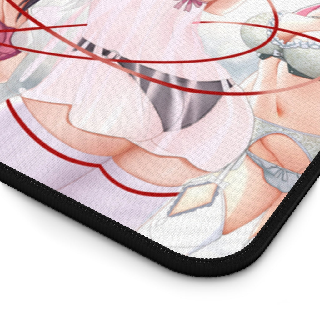 Large Anime Ecchi Desk Mat | Lingerie | Big Gaming Mousepad - MTG Playmat