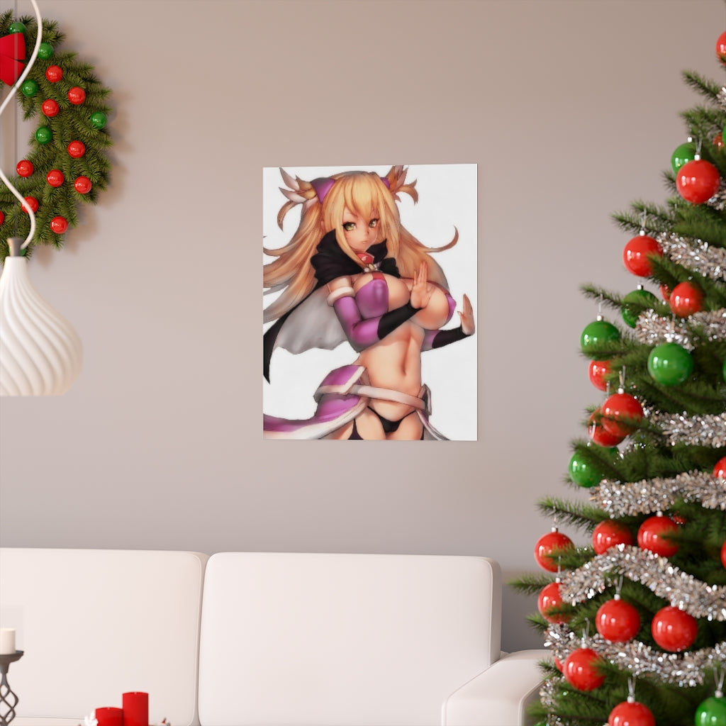 Ake No Hoshi No Elise Battle Spirits Poster - Lewd Premium Matte Vertical Poster - Adult Wall Art