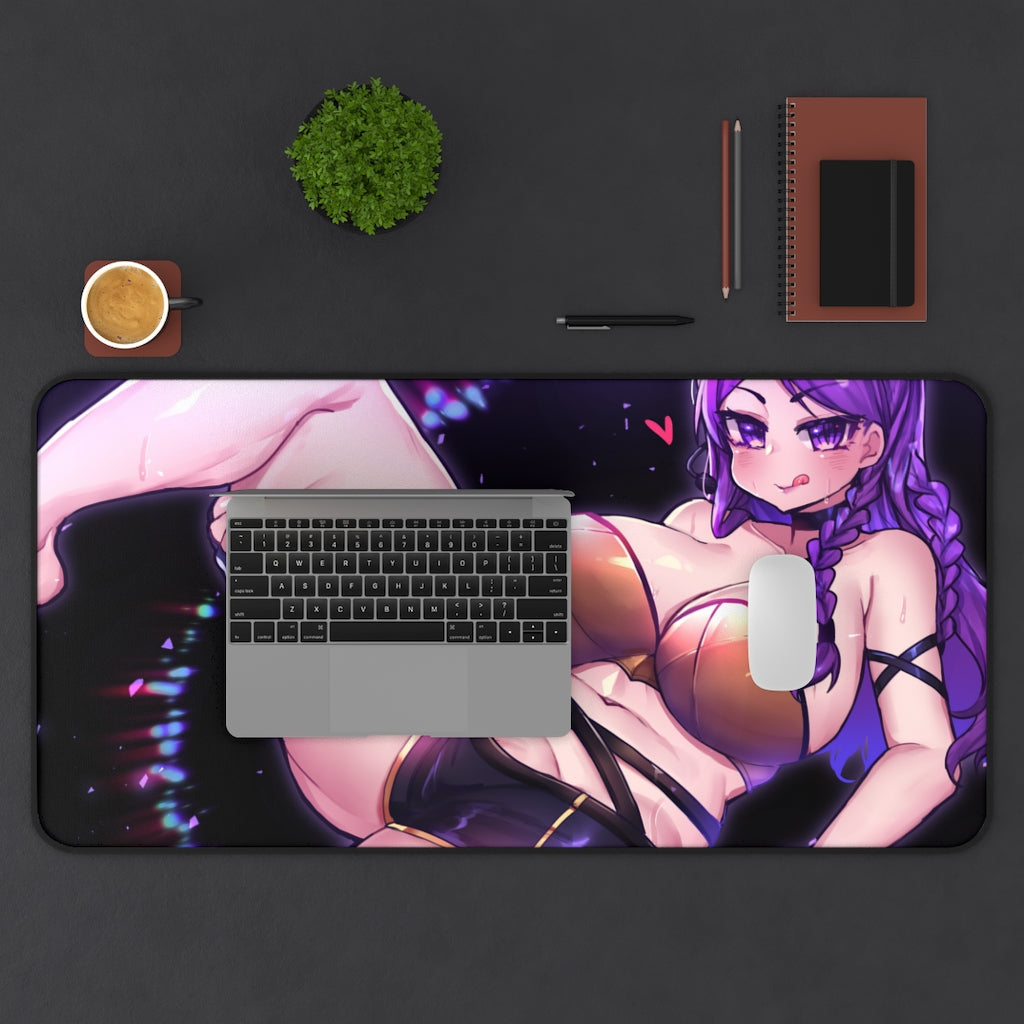 Sexy K DA Kai'Sa League of Legends Desk Mat - Non Slip Mousepad