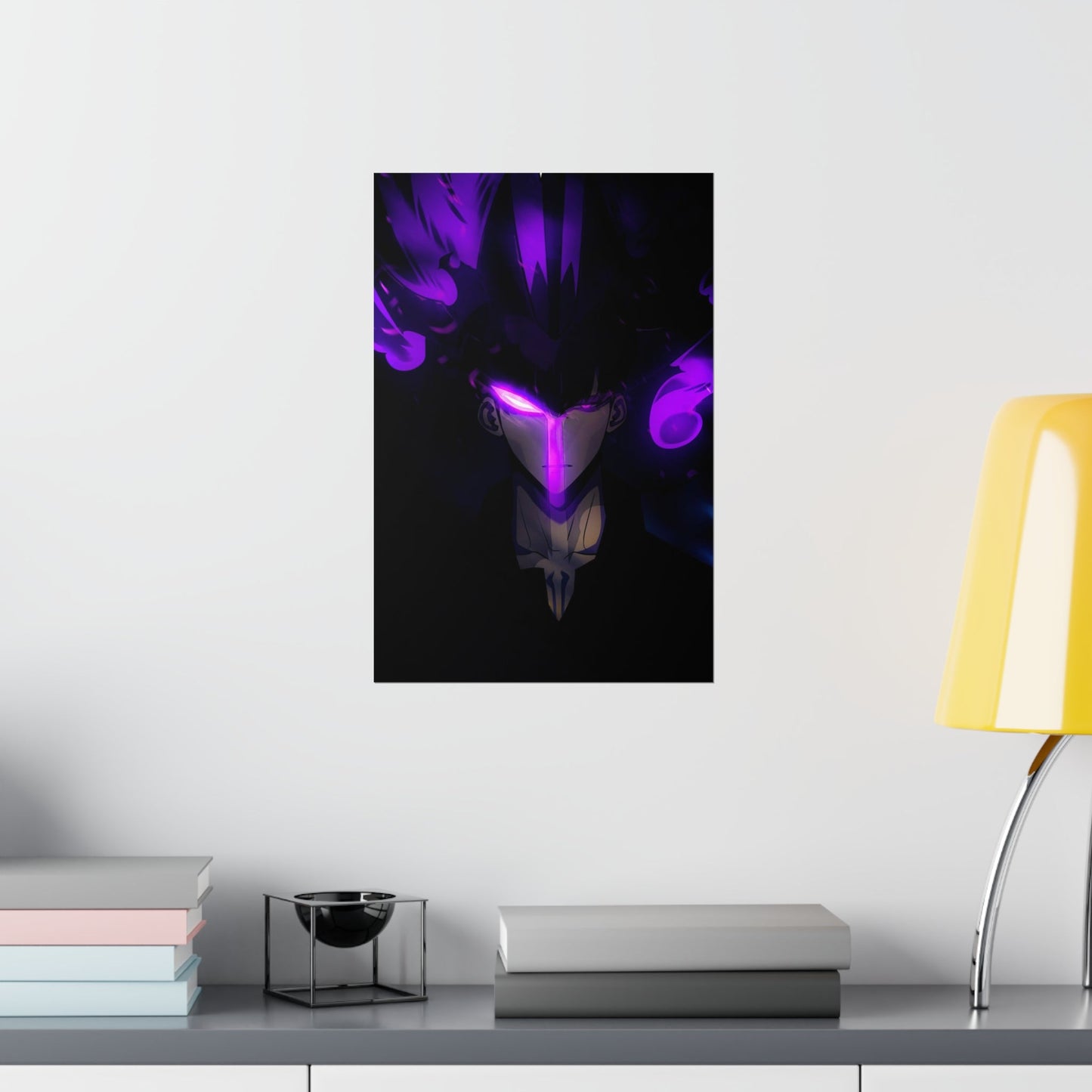 Solo Leveling Poster - Premium Matte Vertical Poster - Shadow Monarch Anime Wall Art Decor