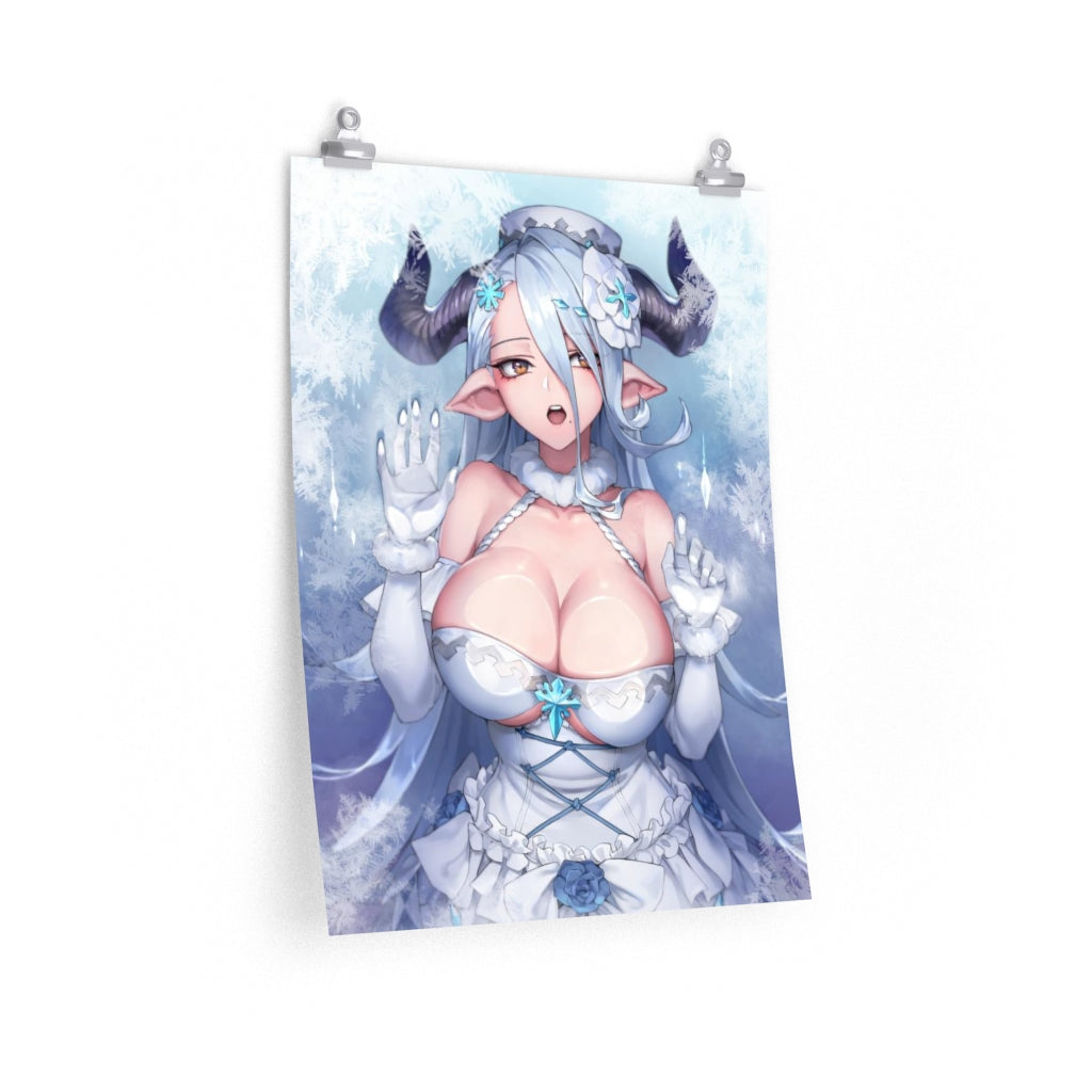 Izmir Granblue Fantasy Boobs Press Poster - Lewd Premium Matte Vertical Poster - Adult Wall Art