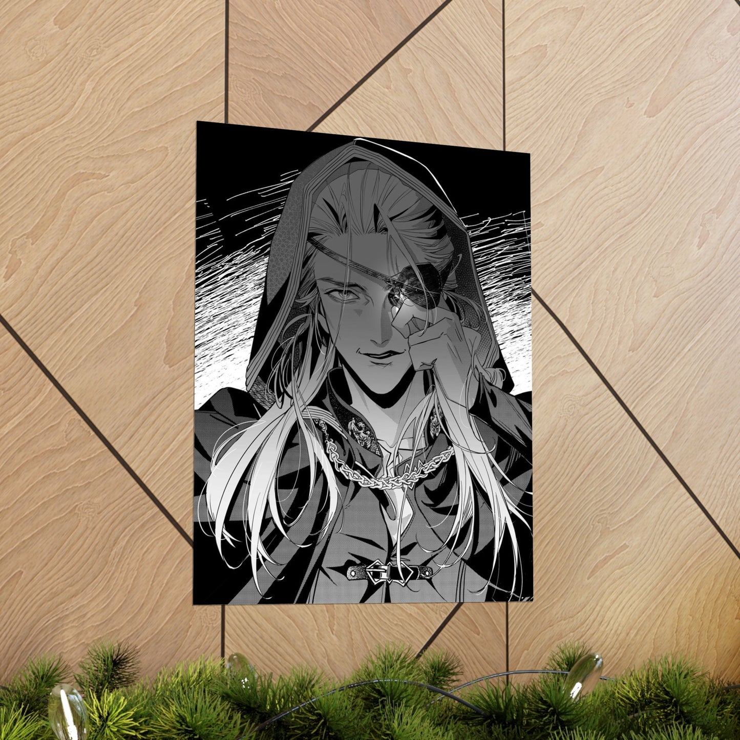 Aemond Targaryen Poster - House of the Dragon Wall Art - Game of Thrones Anime Manga Poster