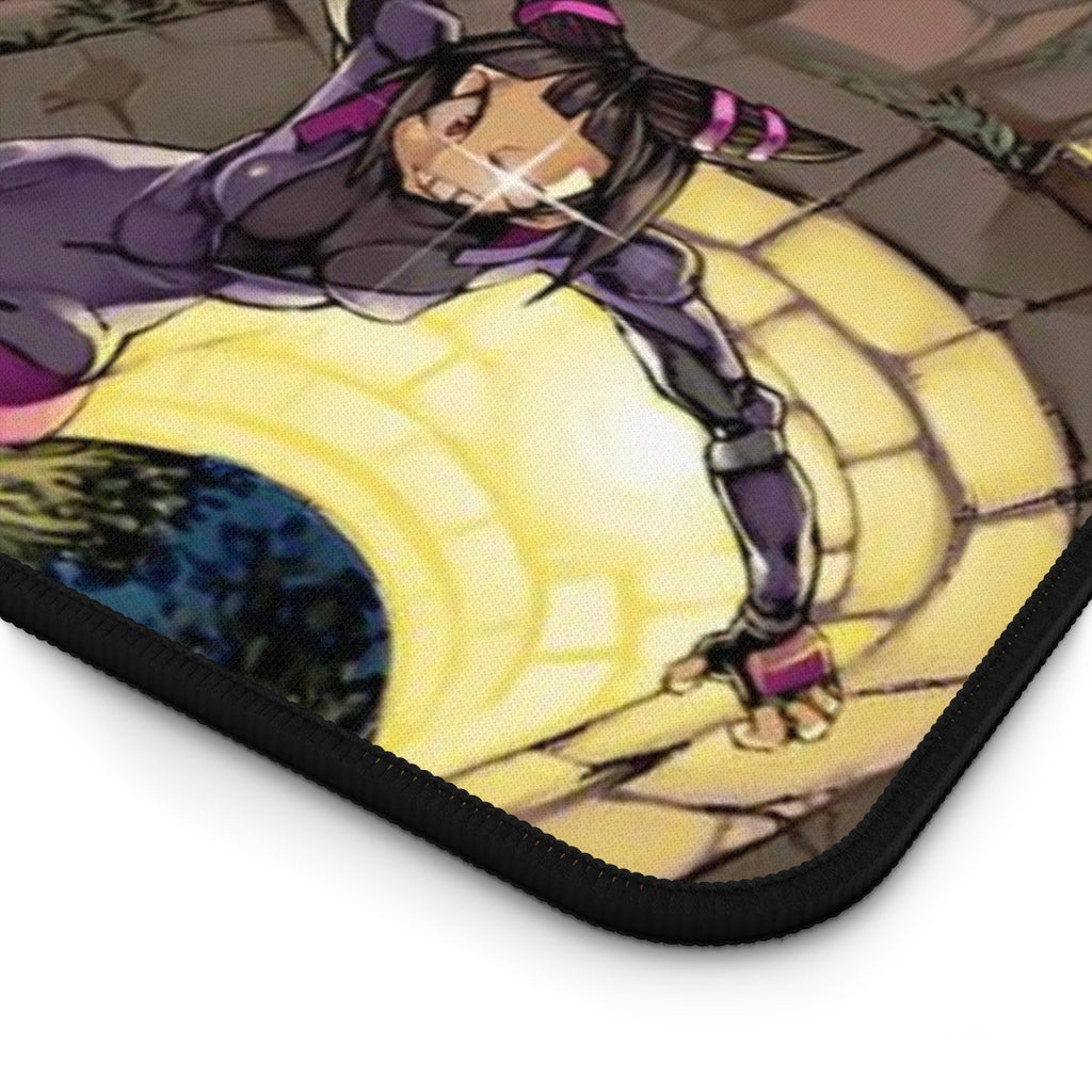 Cammy and Juri Street Fighter Ecchi Mousepad - Gaming Desk Mat