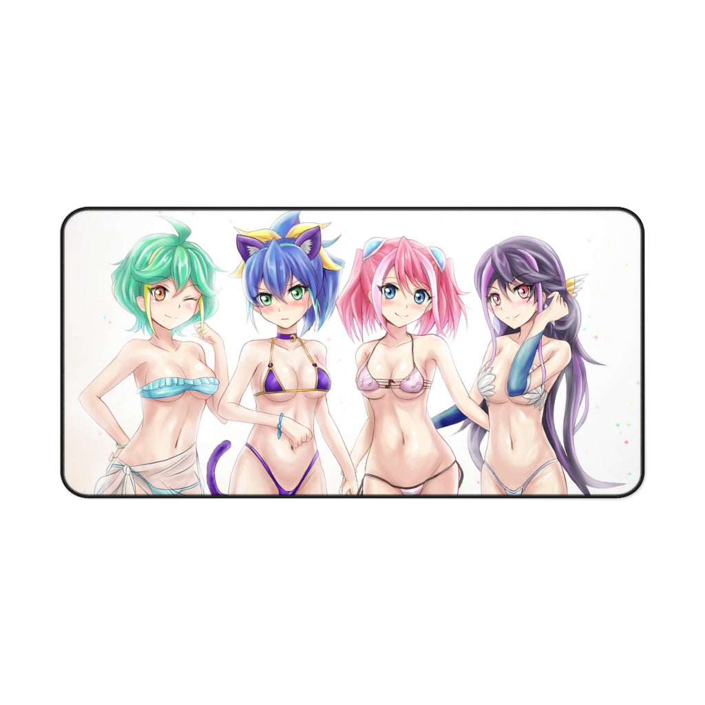 Sexy Bikini Bracelet Girls Yugioh Desk Mat - Lewd Mousepad - Sexy Anime Waifus Playmat