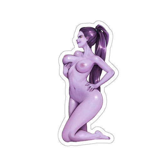 Nude Widowmaker Overwatch Hentai Waterproof Sticker - Ecchi Vinyl Decal