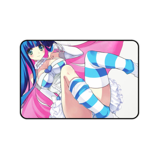 Panty and Stocking with Garterbelt Waifu Desk Mat - Non Slip Mousepad