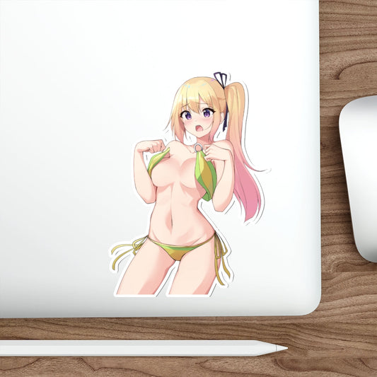 Myriad Colors Phantom World Bikini Kawakami Mai Waterproof Sticker - Ecchi Vinyl Decal