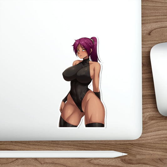 Sexy Yoruichi Bleach Waterproof Sticker - Ecchi Vinyl Decal