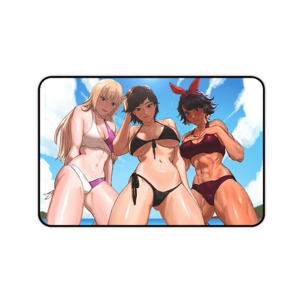 Tekken Bikini Waifus Desk Mat - Non Slip Gaming Mousepad