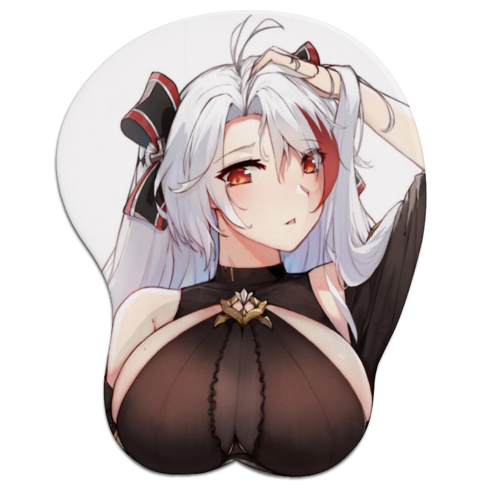 Anime 3D Boobs mousepad with Wrist Rest | Sexy Oppai Mouse pad for PC | Oppai mousepad with wrist support