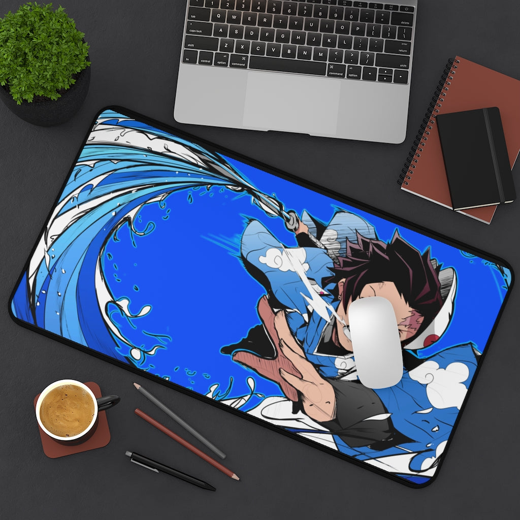 Demon Slayer Mouse pad Anime Large Desk Mat - Tanjirou - The Mouse Pads Ninja Home Decor