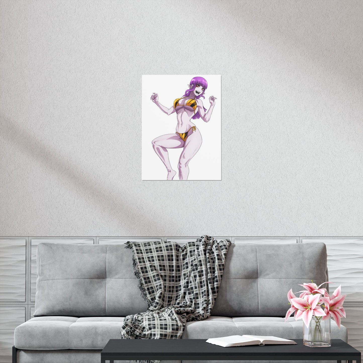 Solo Leveling Poster - Premium Matte Vertical Poster - Esil Radiru Bikini Waifu Ecchi Anime Wall Art Decor