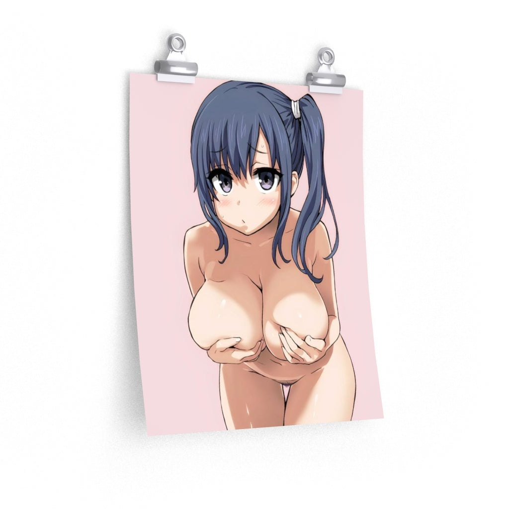 Nude Imai Midori Shirobako Ecchi Poster - Lewd Premium Matte Vertical Poster - Adult Wall Art