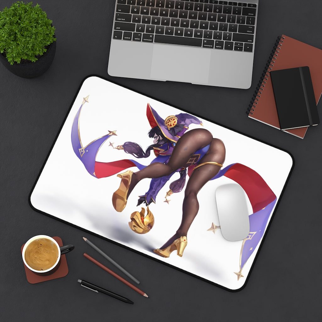 Genshin Impact Sexy Mousepad - Cute Butt Mona Gaming Desk Mat - Ecchi Playmat