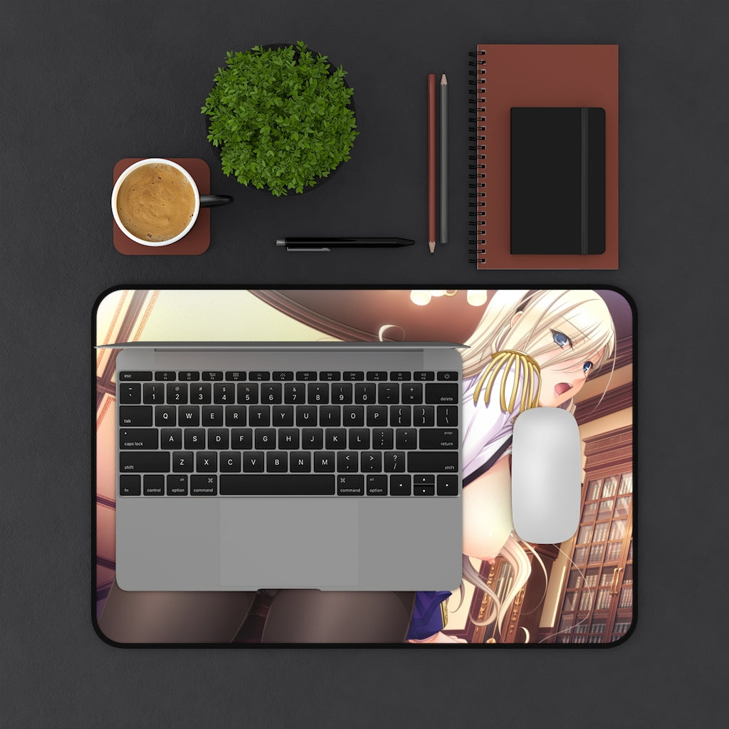 Celia Kumani Entory Walkure Romanze  Thick Ass Desk Mat - Sexy Anime Girl Mousepad - Gaming Playmat